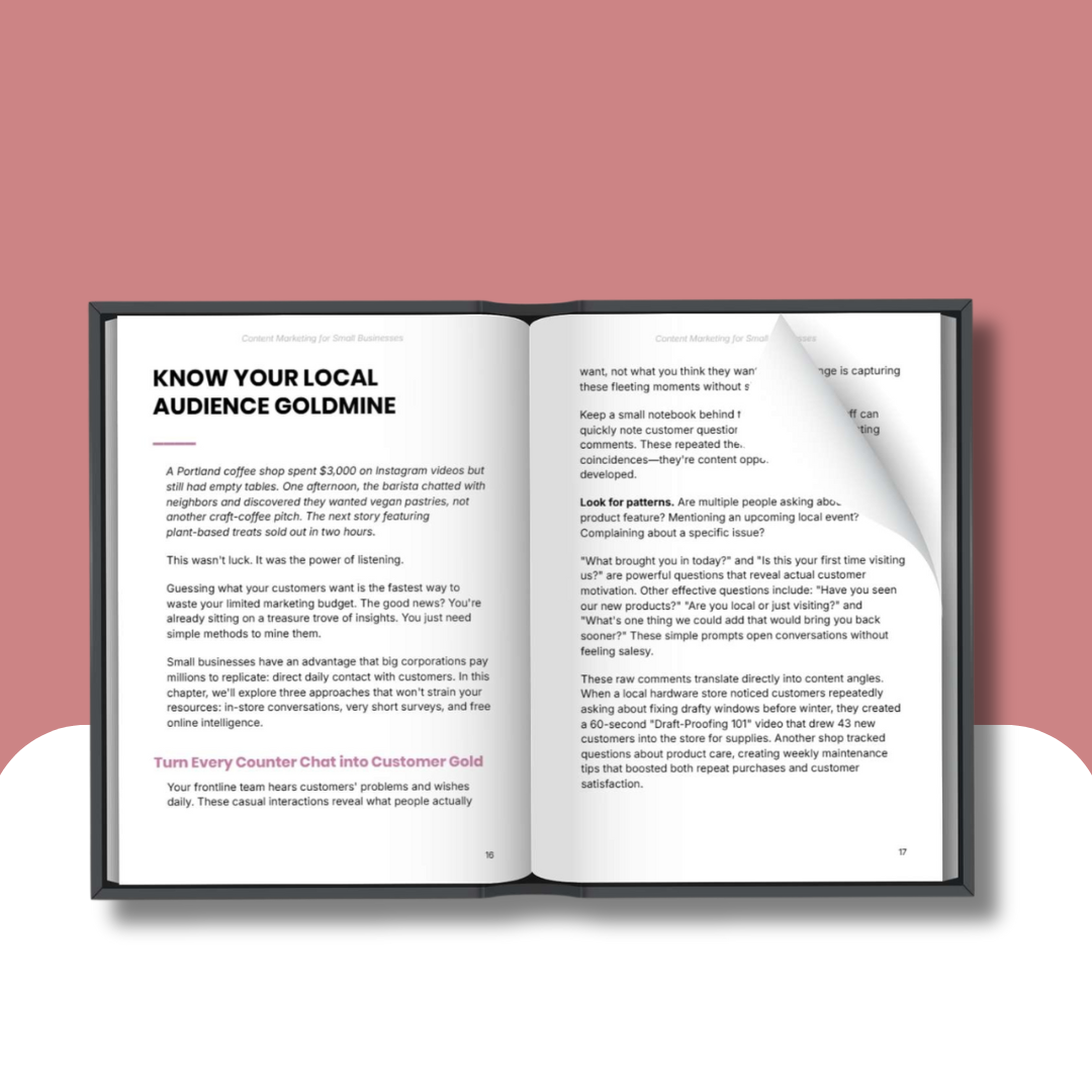 Content Marketing for Small Businesses - Ebook